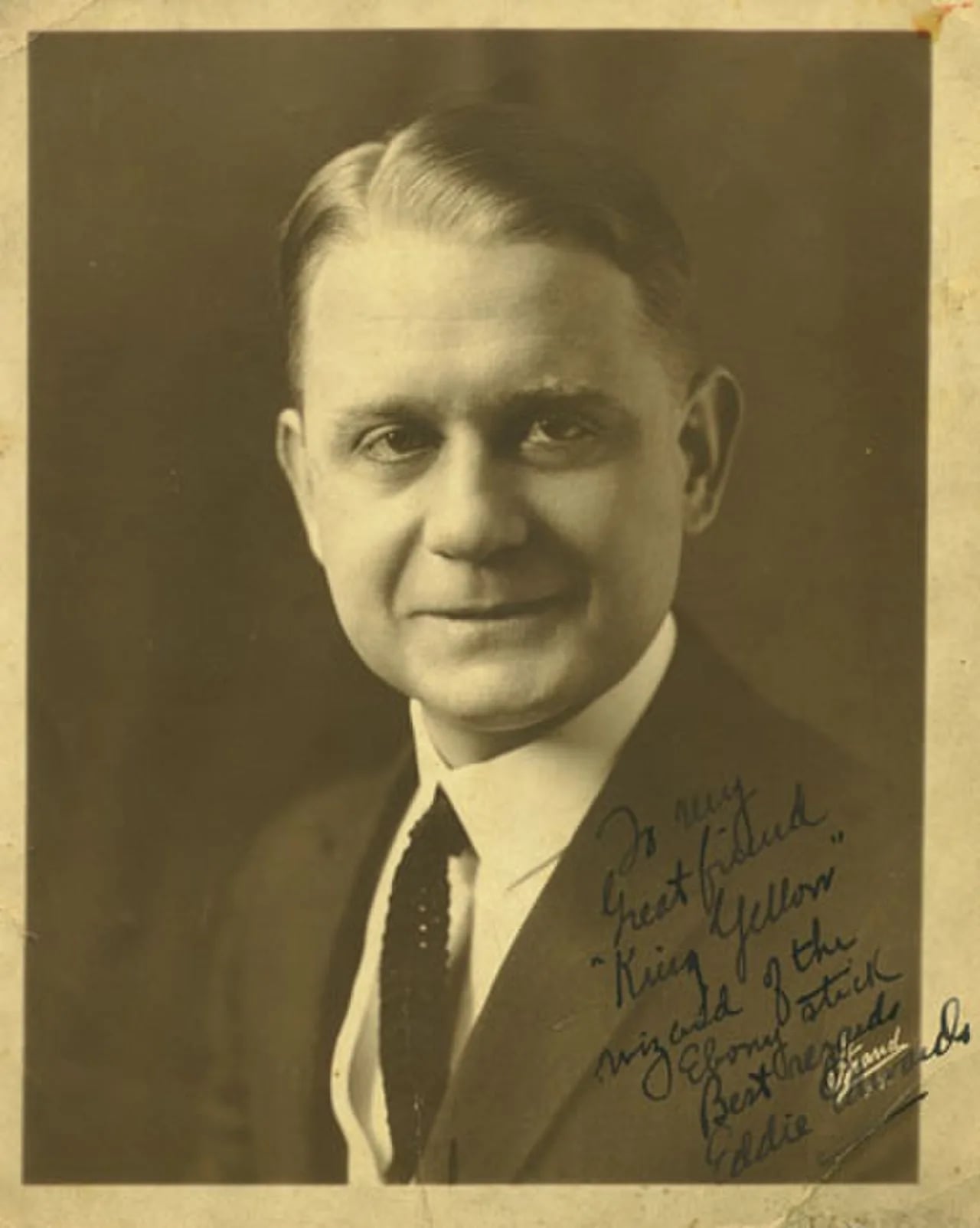 Portrait of Eddie Edwards (1891–1963) – memorial page