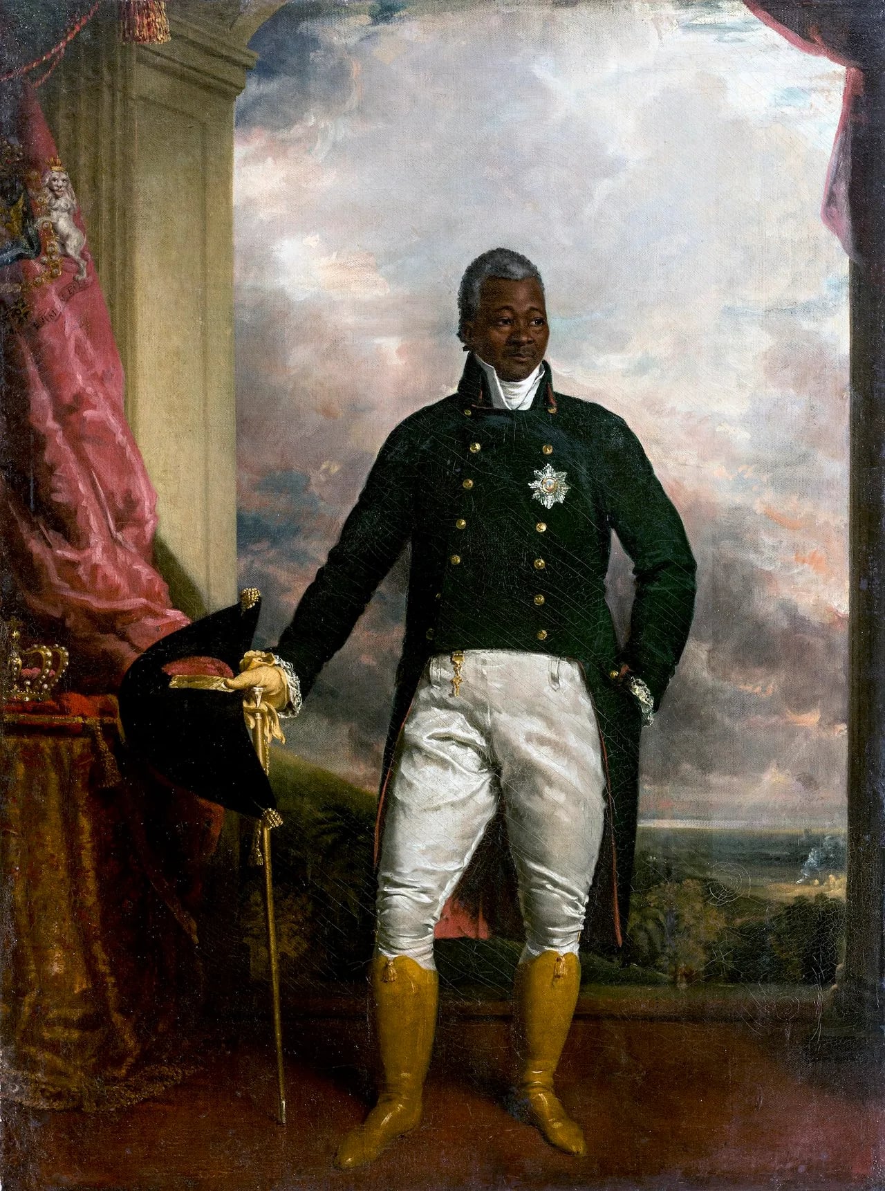 Porträt von Henri Christophe (1767–1820) – Gedenkseite