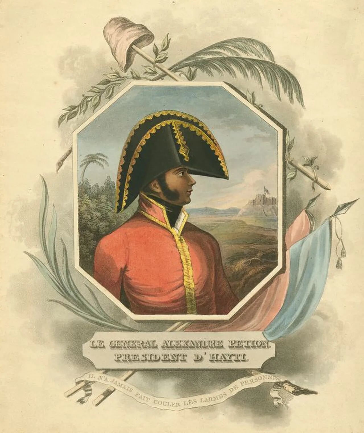Portrait of Alexandre Sabès Pétion (1770–1818) – memorial page