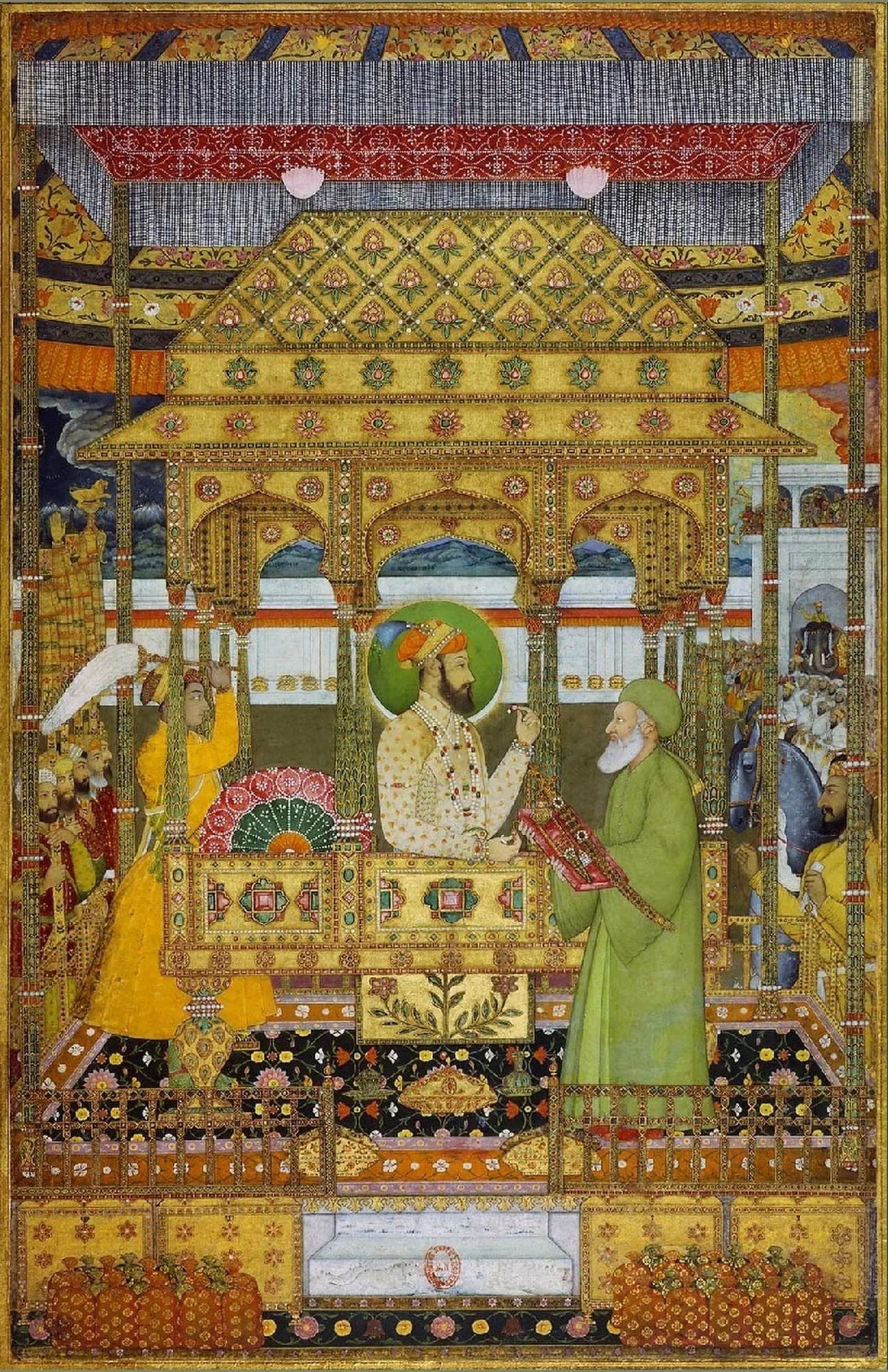 Portrait of Azim ush Shan (1664–1712) – memorial page