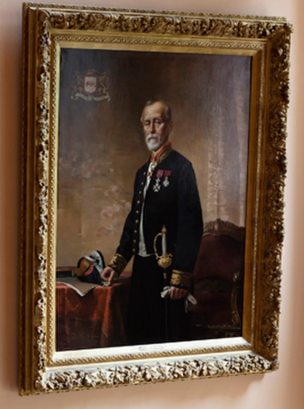 Porträt von Charles van Caloen (1815–1896) – Gedenkseite