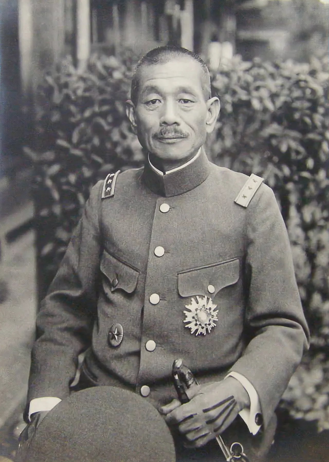 Porträt von Matsui Iwane (1878–1948) – Gedenkseite