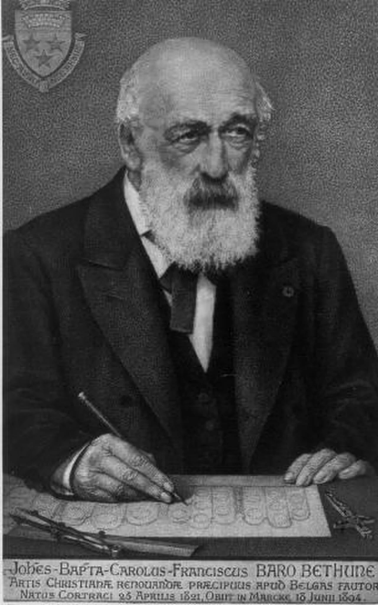 Portrait of Jean-Baptiste Bethune (1821–1894) – memorial page