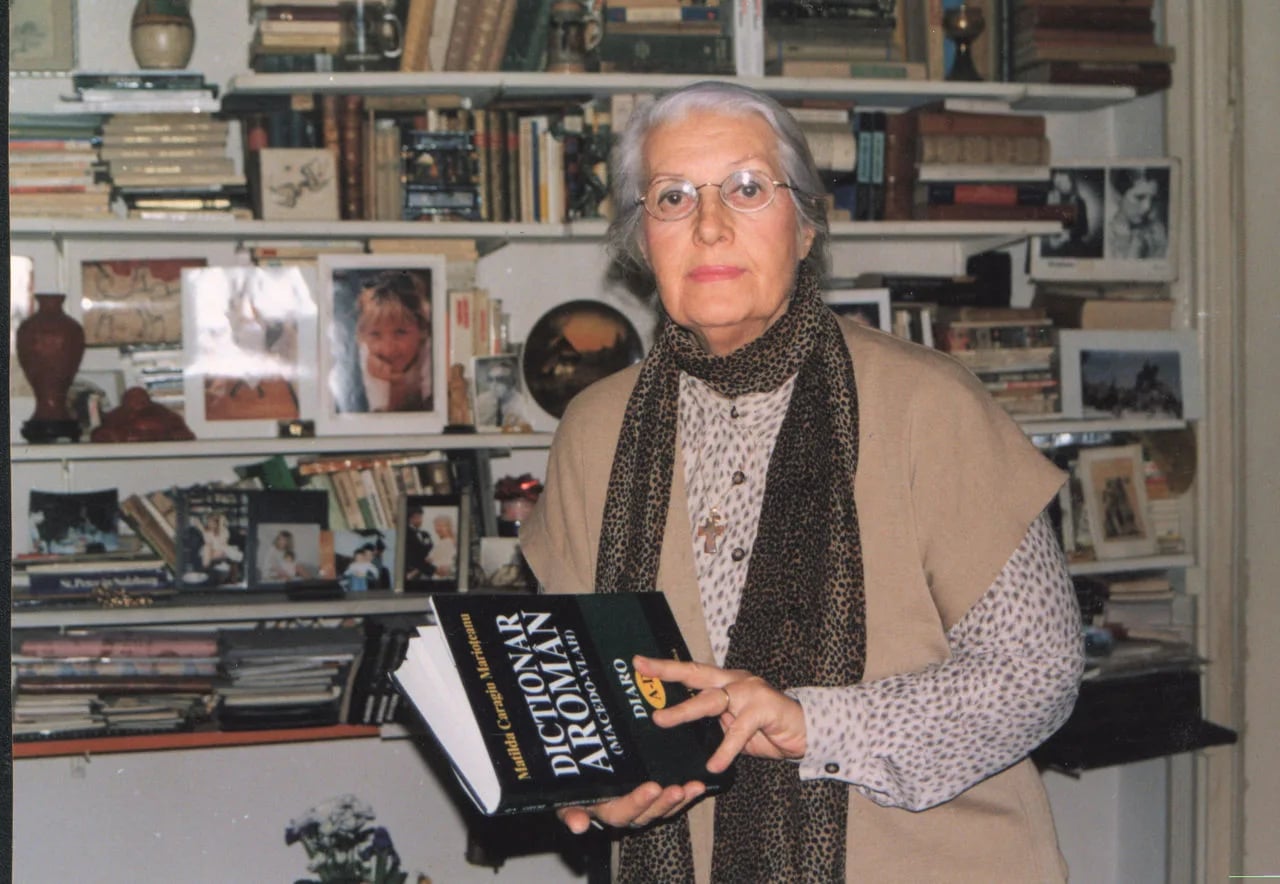 Portrait of Matilda Caragiu Marioțeanu (1927–2009) – memorial page