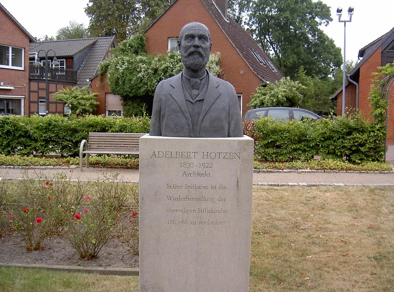 Porträt von Adelbert Hotzen (1830–1922) – Gedenkseite