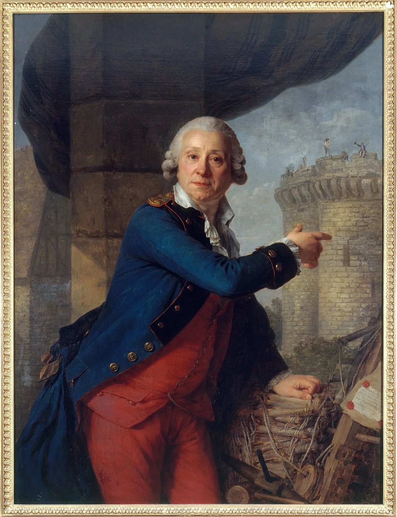 Porträt von Henri Masers de Latude (1725–1805) – Gedenkseite