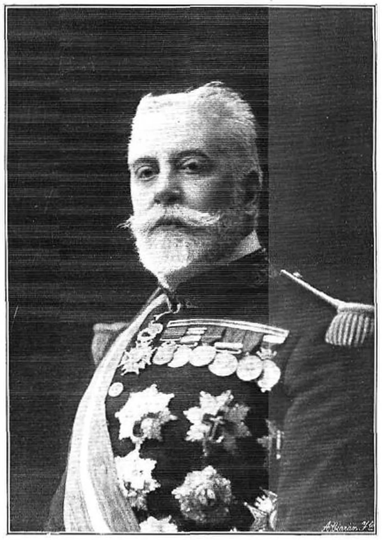Porträt von Diego de los Ríos (1850–1911) – Gedenkseite
