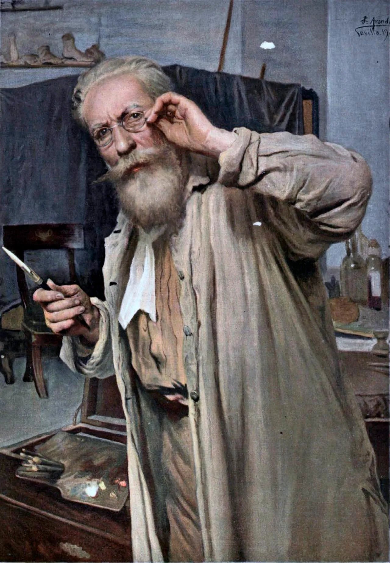 Portrait of José Jiménez Aranda (1837–1903) – memorial page