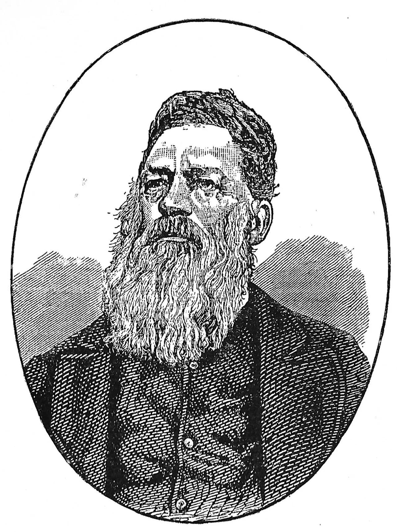 Portrait of Josias Philip Hoffman (1807–1879) – memorial page