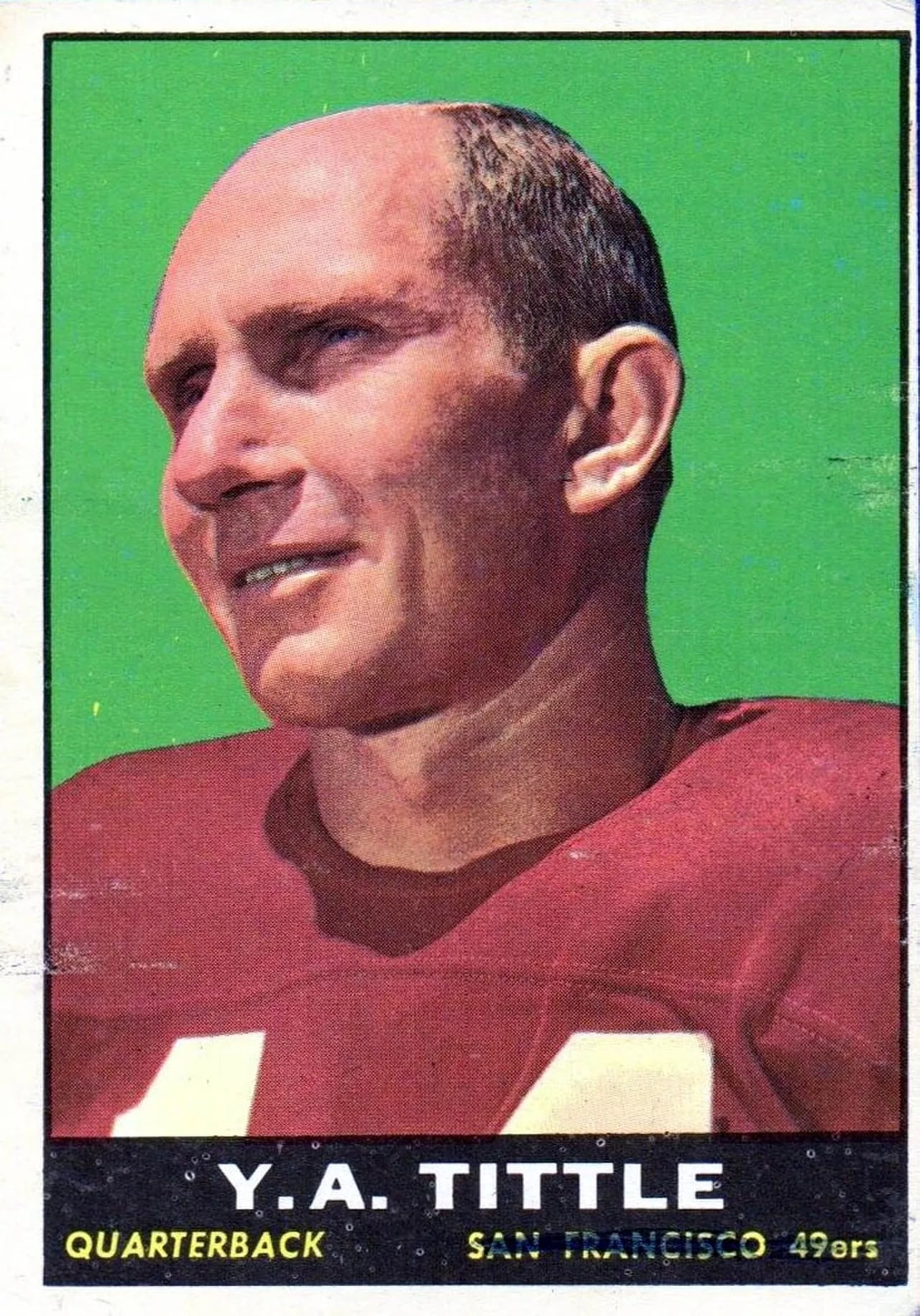 Porträt von Y. A. Tittle (1926–2017) – Gedenkseite