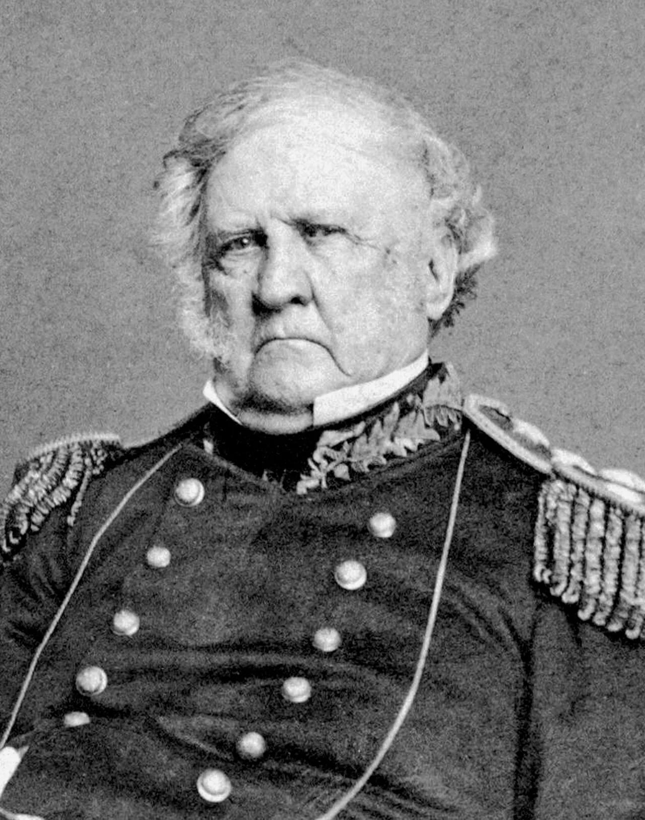 Portrait of Winfield Scott (1786–1866) – memorial page