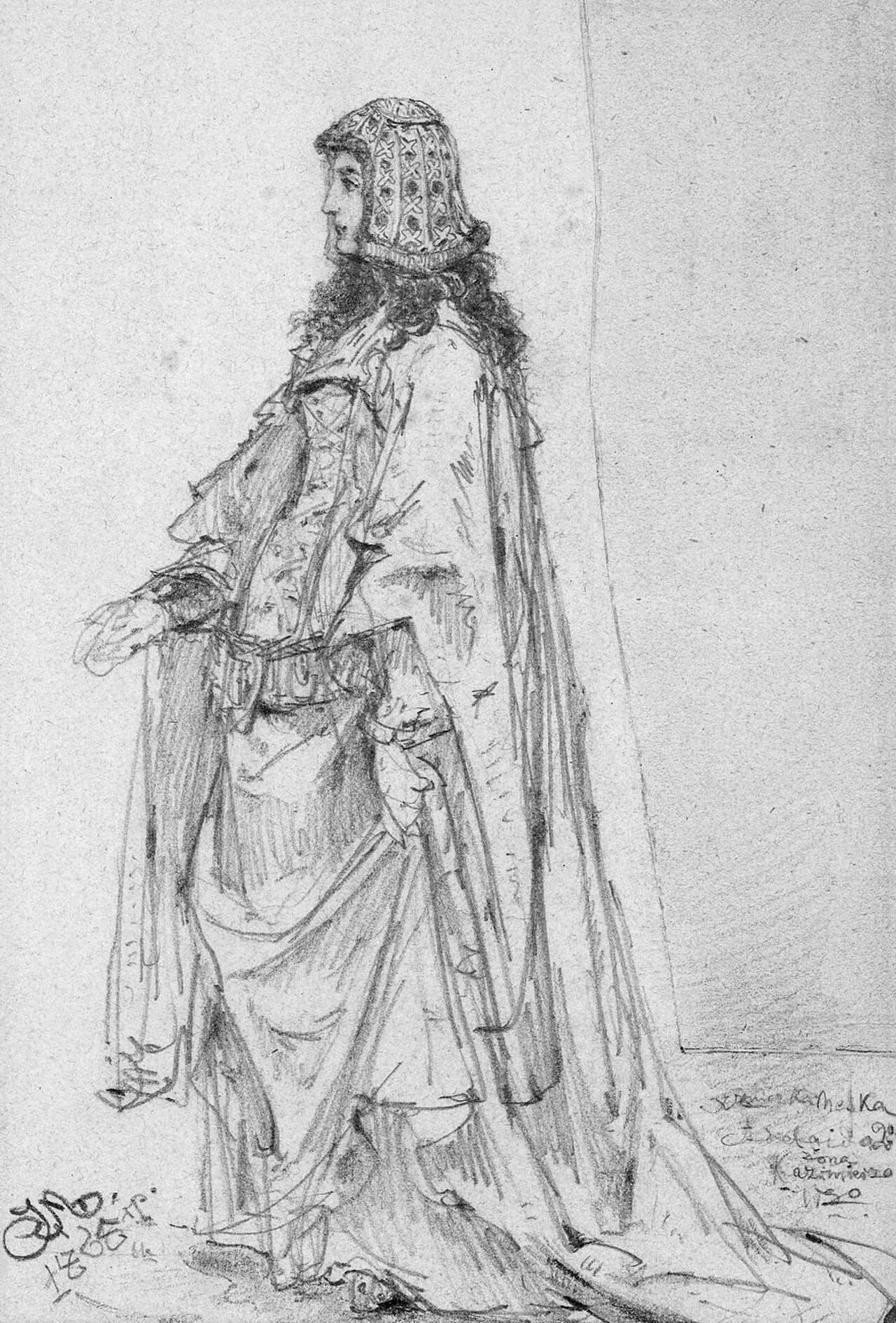 Porträt von Adelheid von Hessen (1324–1371) – Gedenkseite