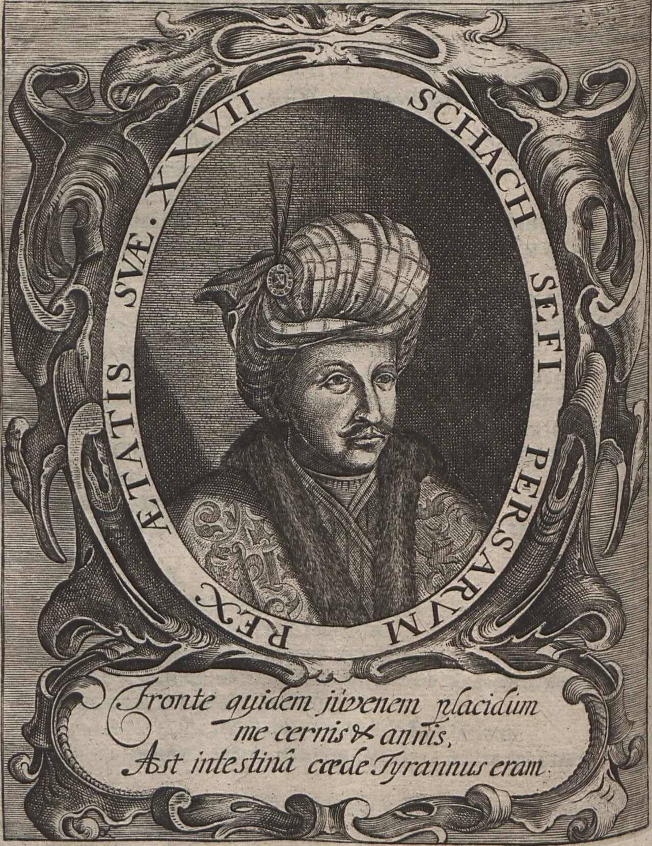 Porträt von Safi I. (1611–1642) – Gedenkseite