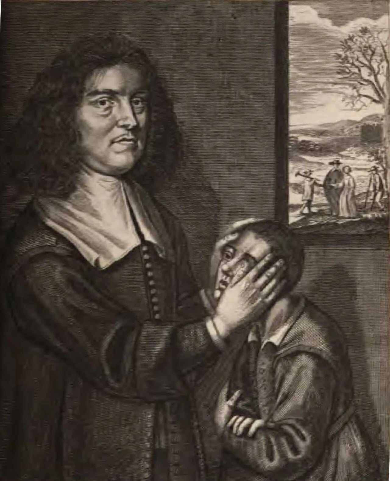 Portrait of Valentine Greatrakes (1628–1683) – memorial page