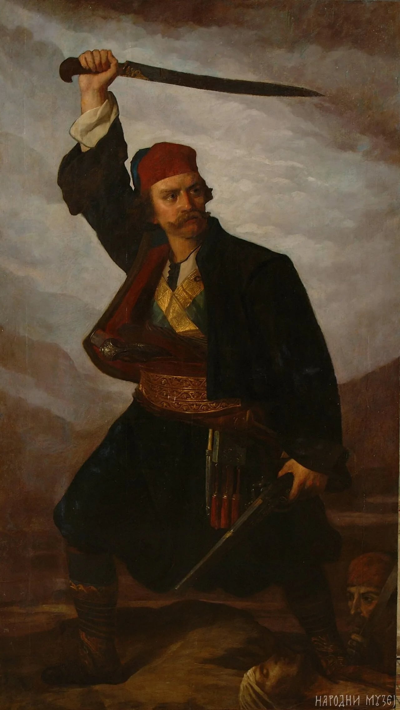 Porträt von Vasa Čarapić (1770–1806) – Gedenkseite