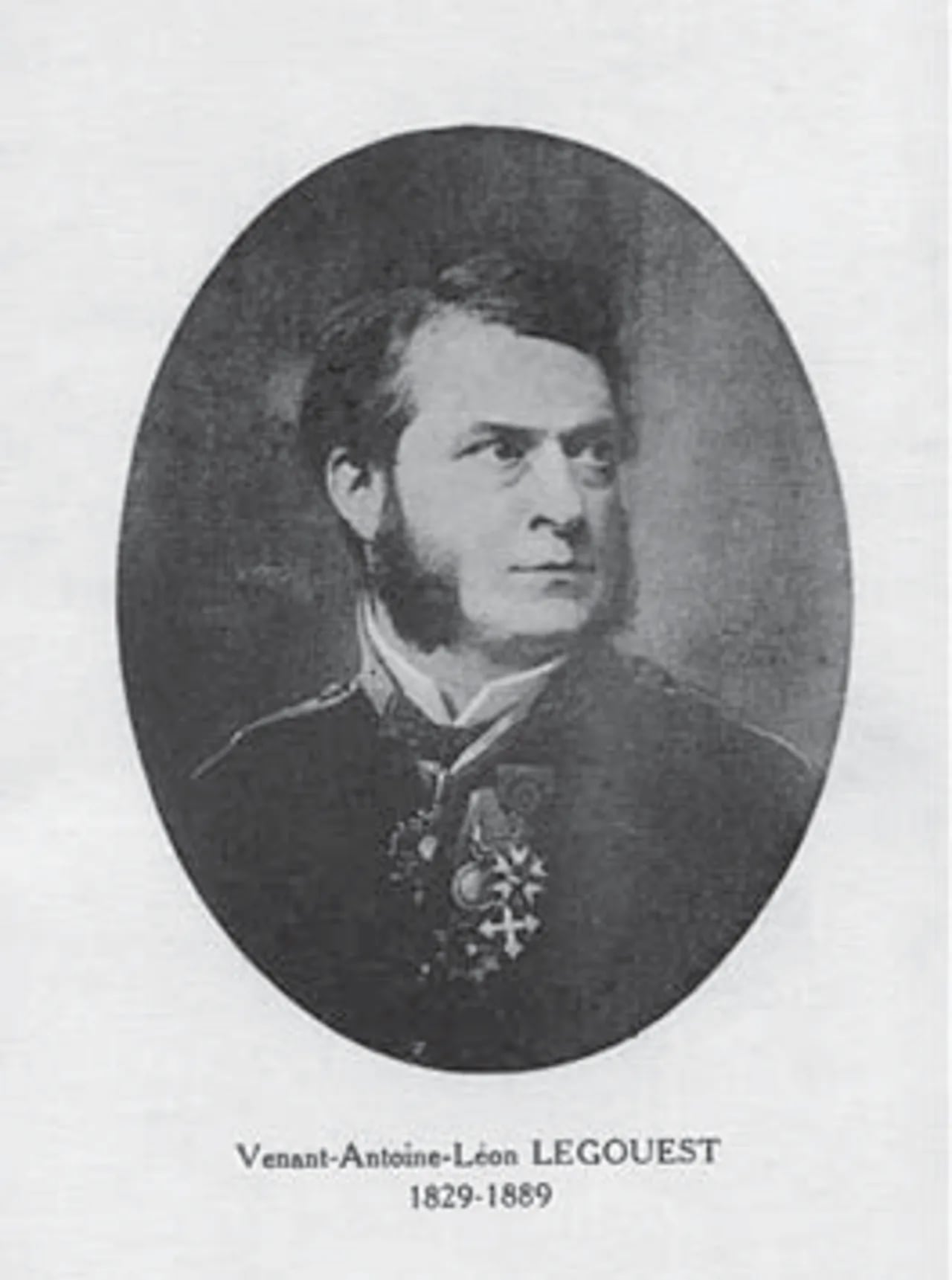 Portrait of Léon Legouest (1820–1889) – memorial page