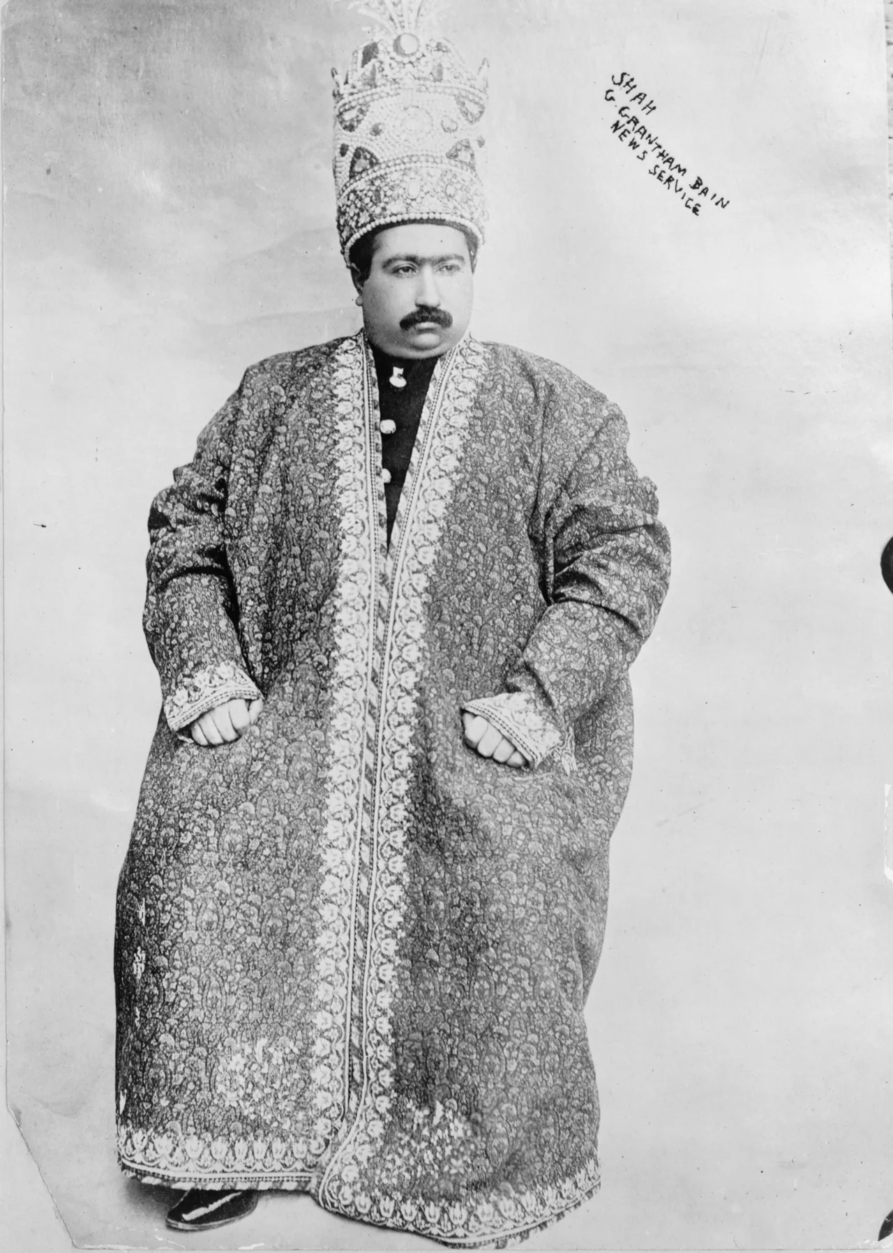 Porträt von Mohammed Ali Schah (1872–1925) – Gedenkseite