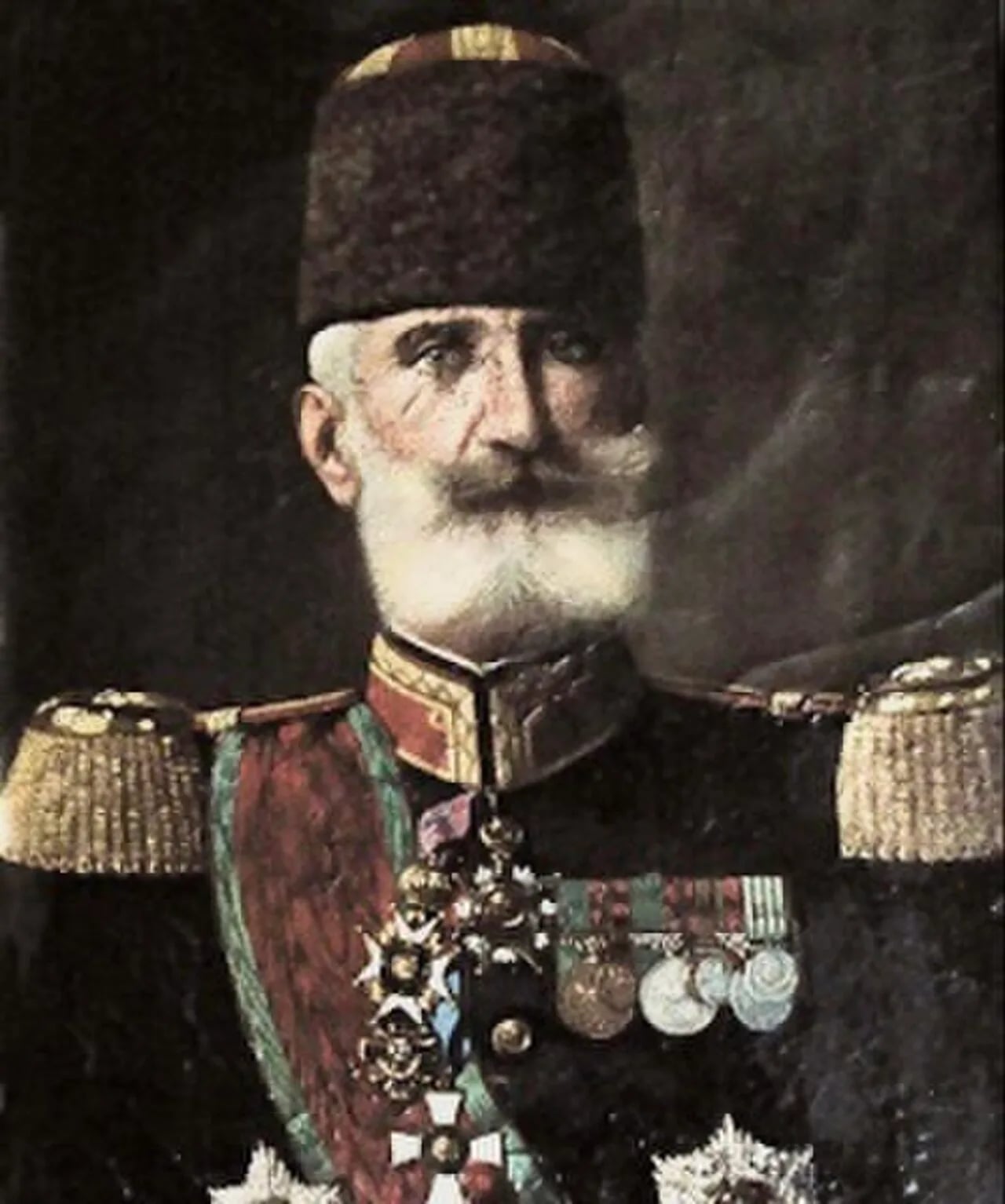 Portrait of Hasan Tahsin Pasha (1845–1918) – memorial page