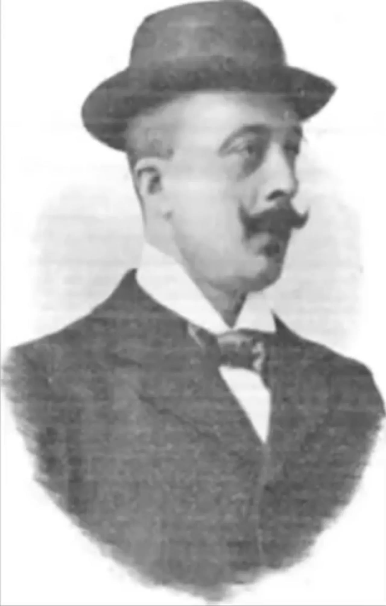 Portrait of Victor Alexis dela Montagne (1854–1915) – memorial page