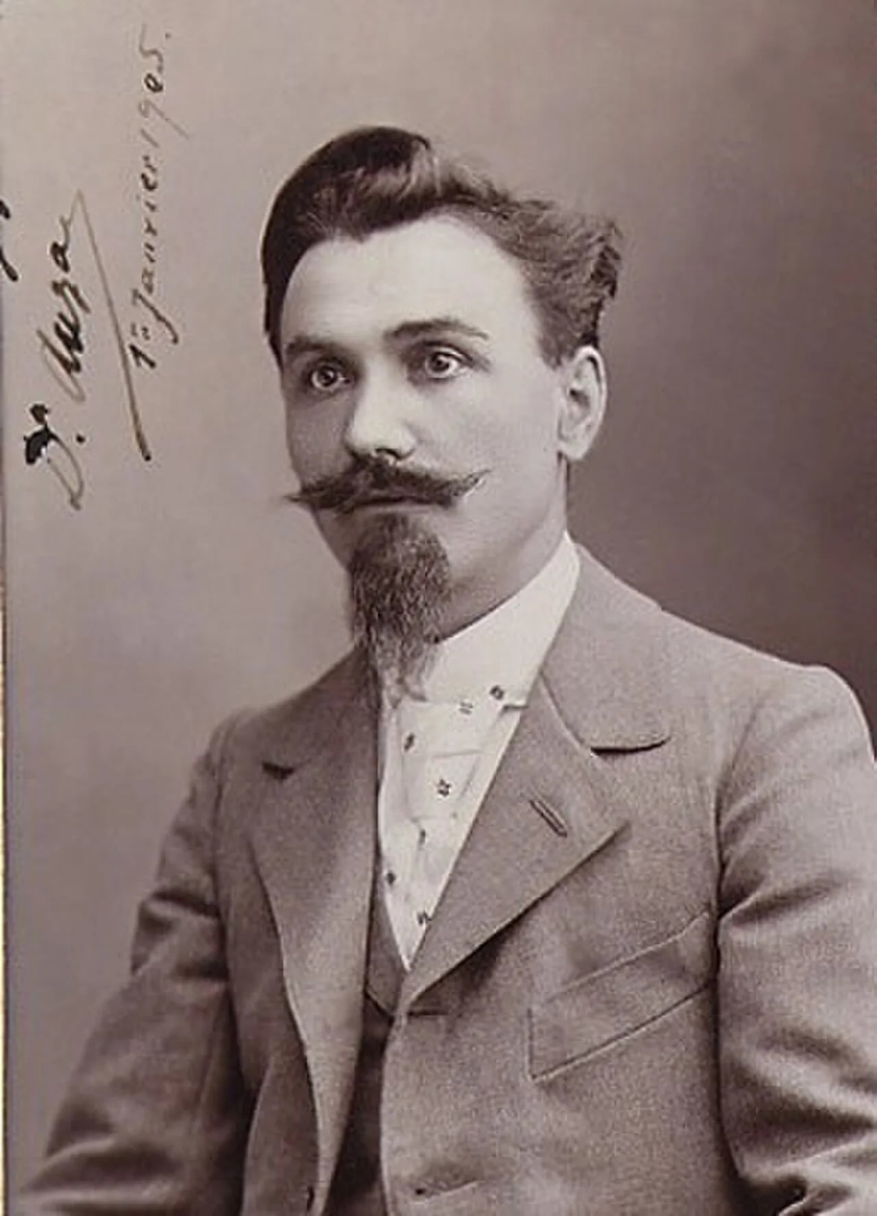 Porträt von Victor Auzat (1865–1939) – Gedenkseite