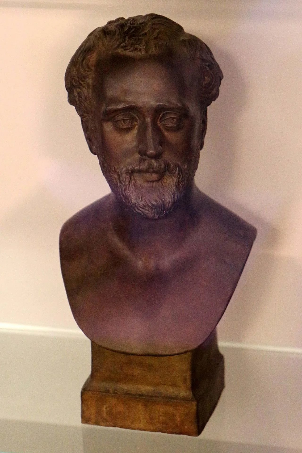 Porträt von Victor Chavet (1822–1906) – Gedenkseite