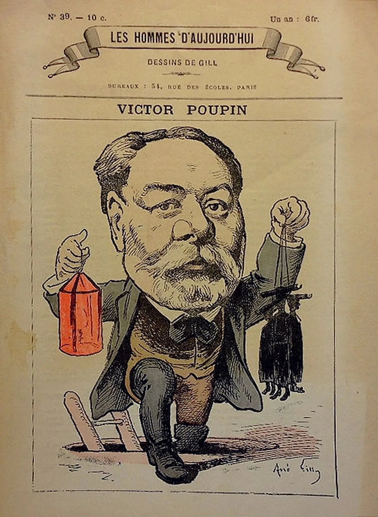 Portrait of Victor Poupin (1838–1906) – memorial page