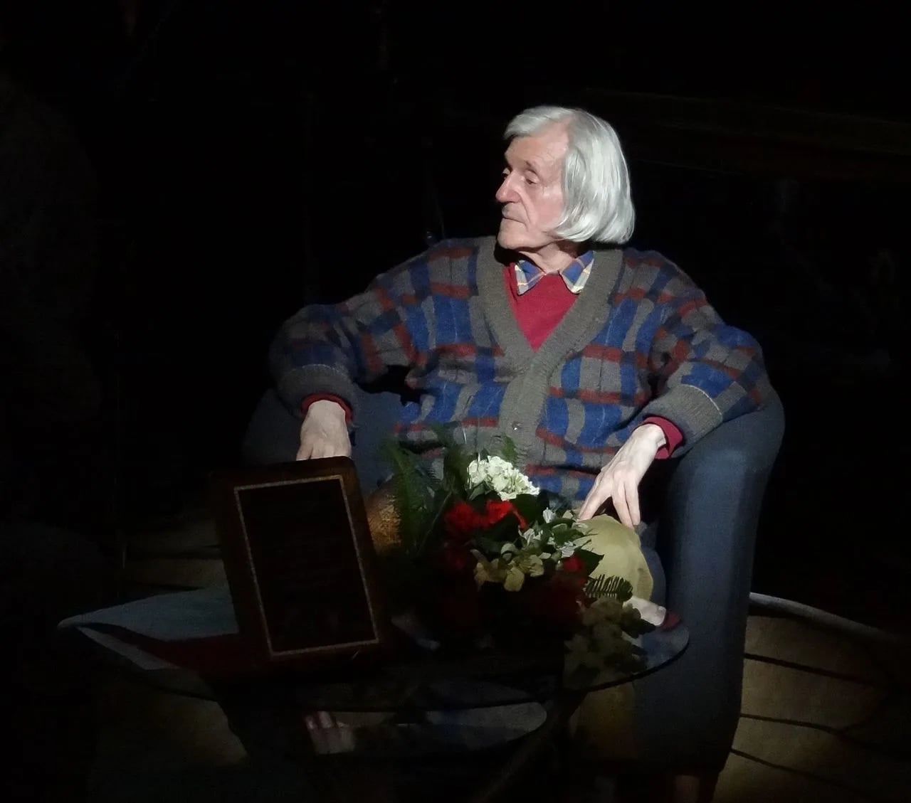 Porträt von Wiktor Alexandrowitsch Sosnora (1936–2019) – Gedenkseite