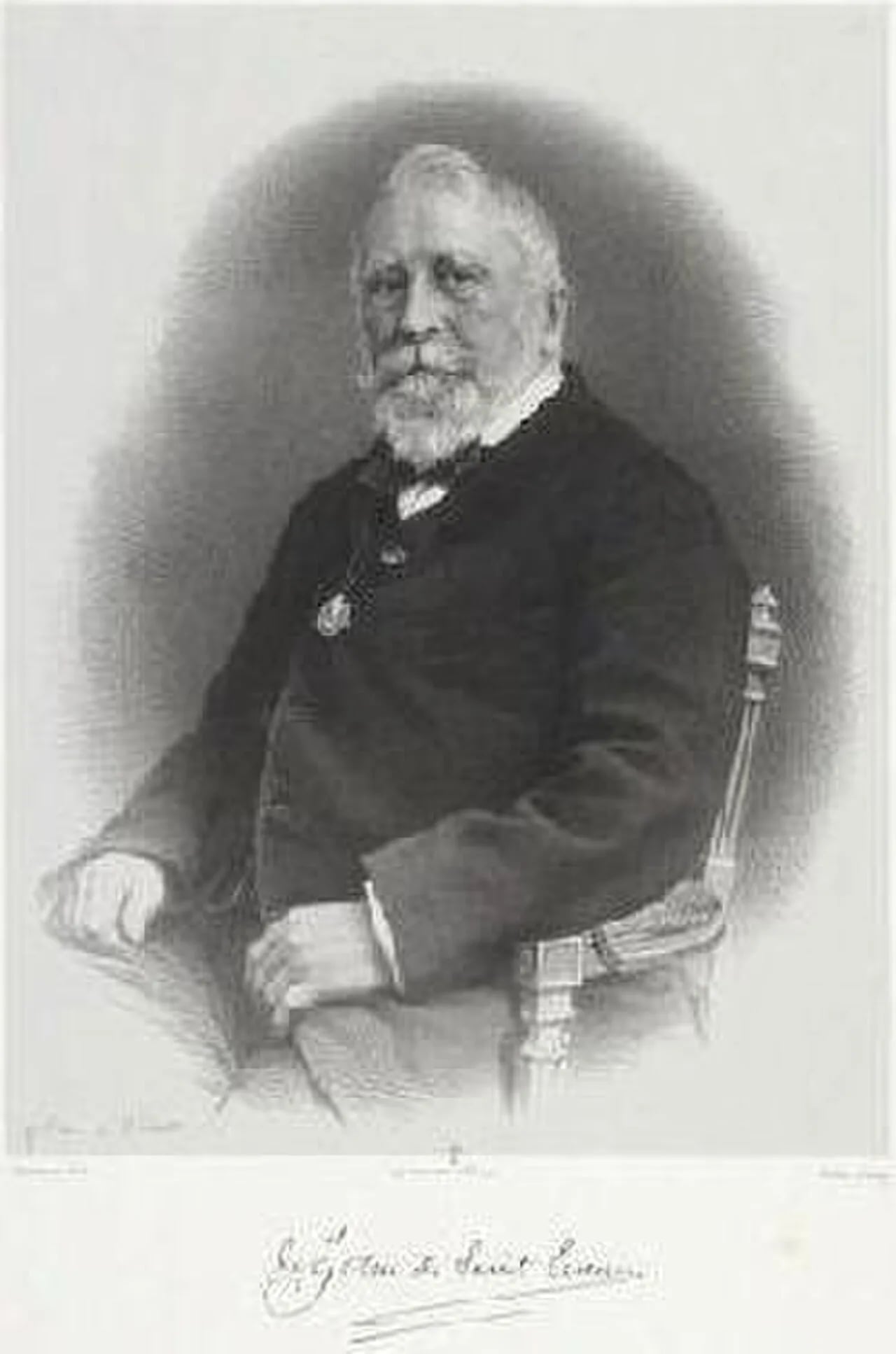 Portrait of Victor de Rouvroy de Saint-Simon (1782–1865) – memorial page