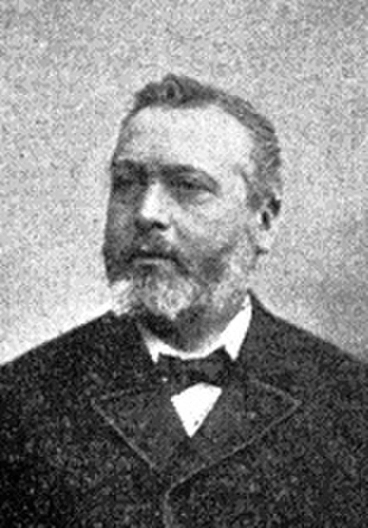 Porträt von Vincent Allègre (1835–1899) – Gedenkseite