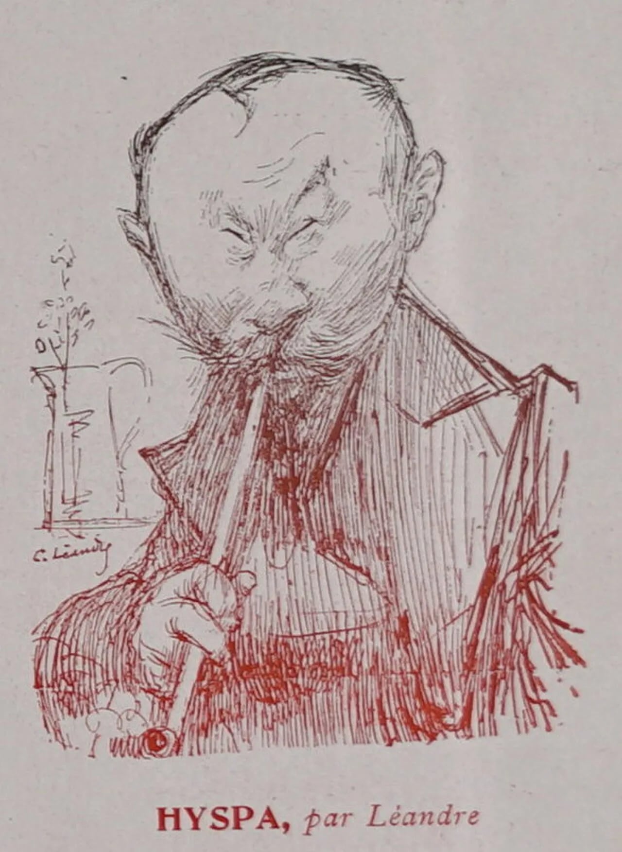 Porträt von Vincent Hyspa (1865–1938) – Gedenkseite