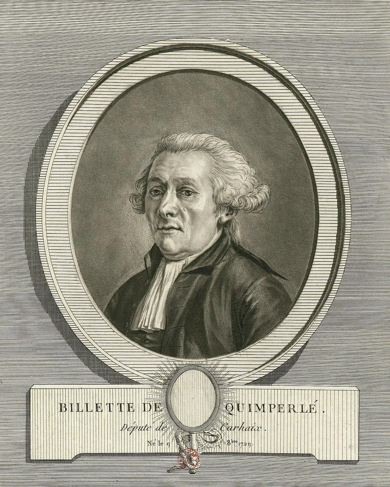 Portrait of Vincent Samuel Billette de Villeroche (1729–1812) – memorial page