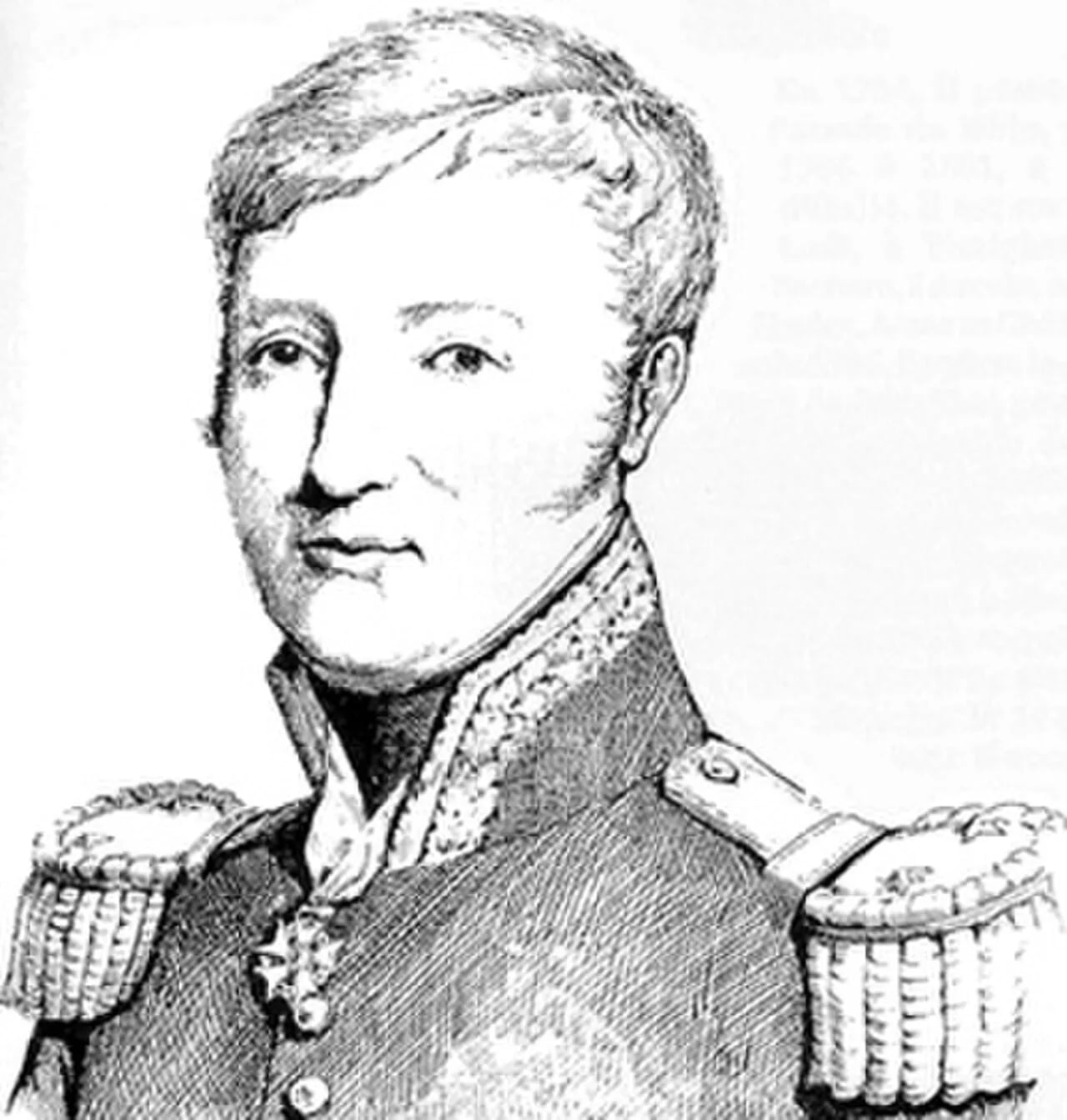 Porträt von Vital Joachim Chamorin (1773–1811) – Gedenkseite