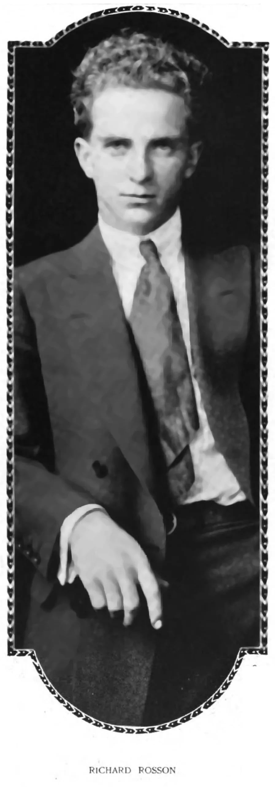 Porträt von Richard Rosson (1893–1953) – Gedenkseite