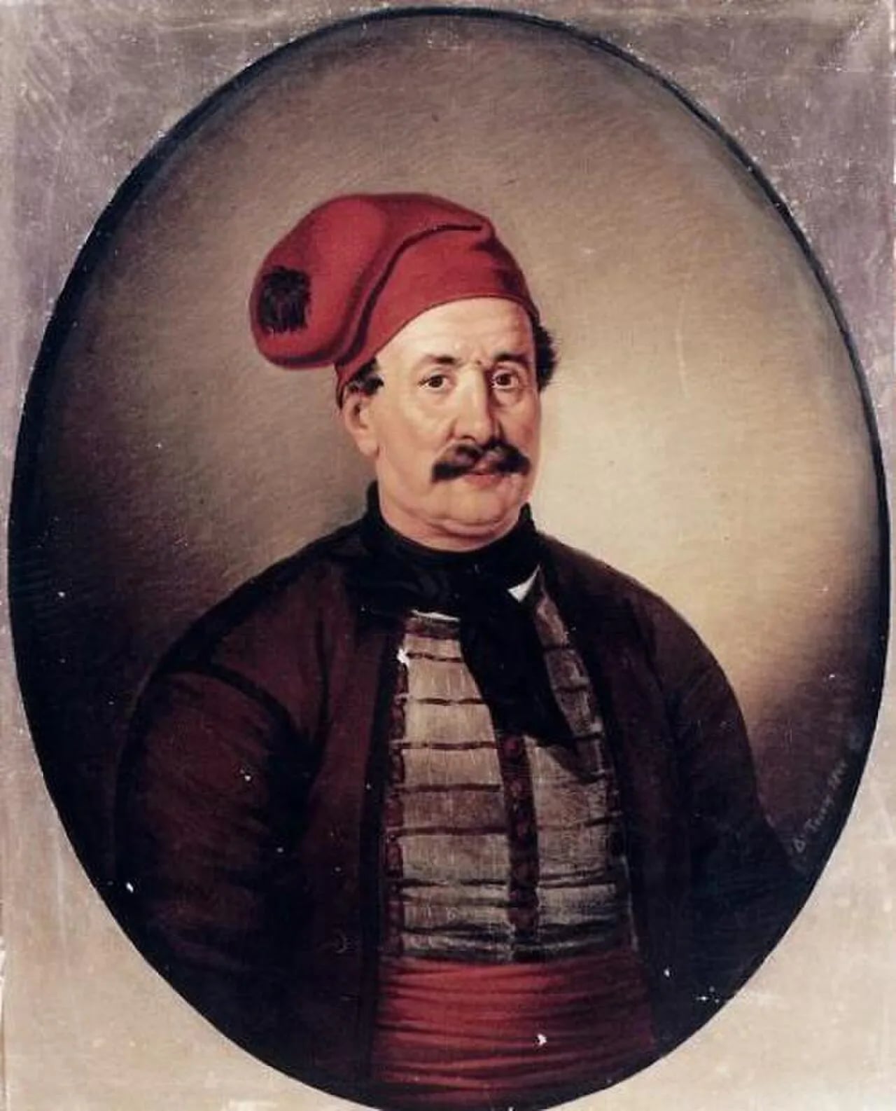 Portrait of Dimitrios Papanikolis (1790–1855) – memorial page