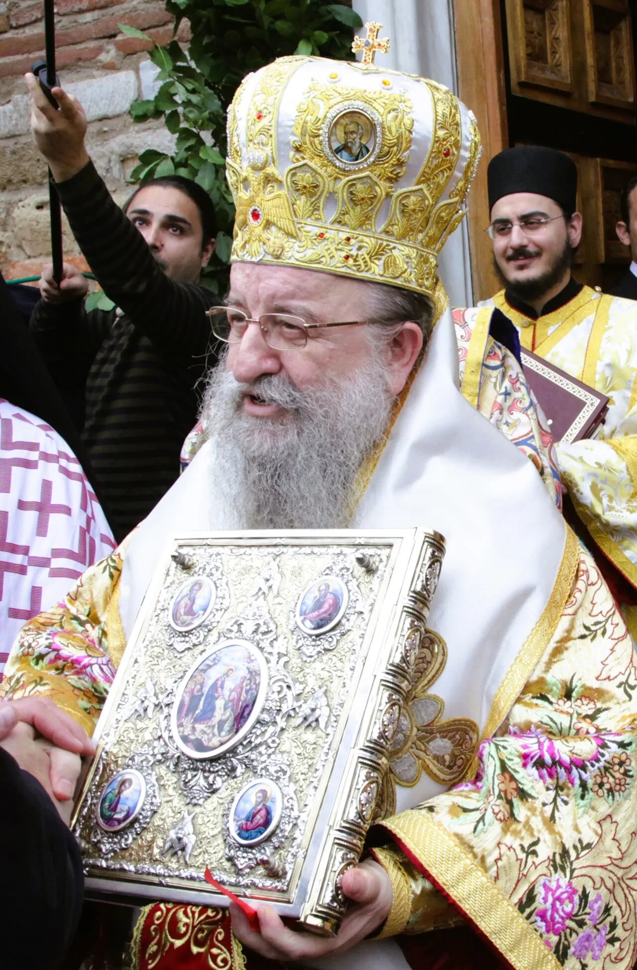 Portrait of Metropolitan Anthimos of Thessaloniki (1934–2025) – memorial page