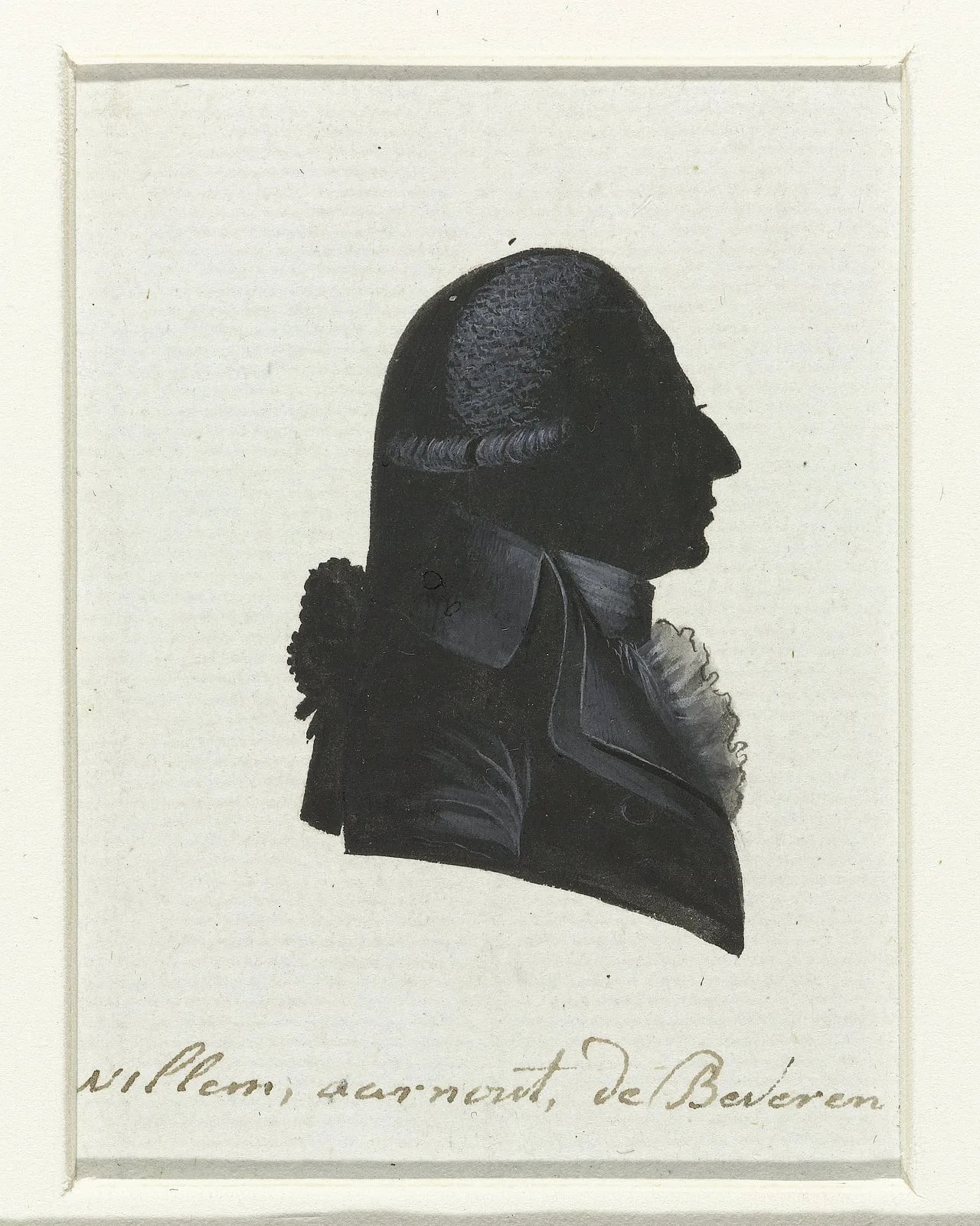 Portrait of Willem Aernout de Beveren (1749–1820) – memorial page