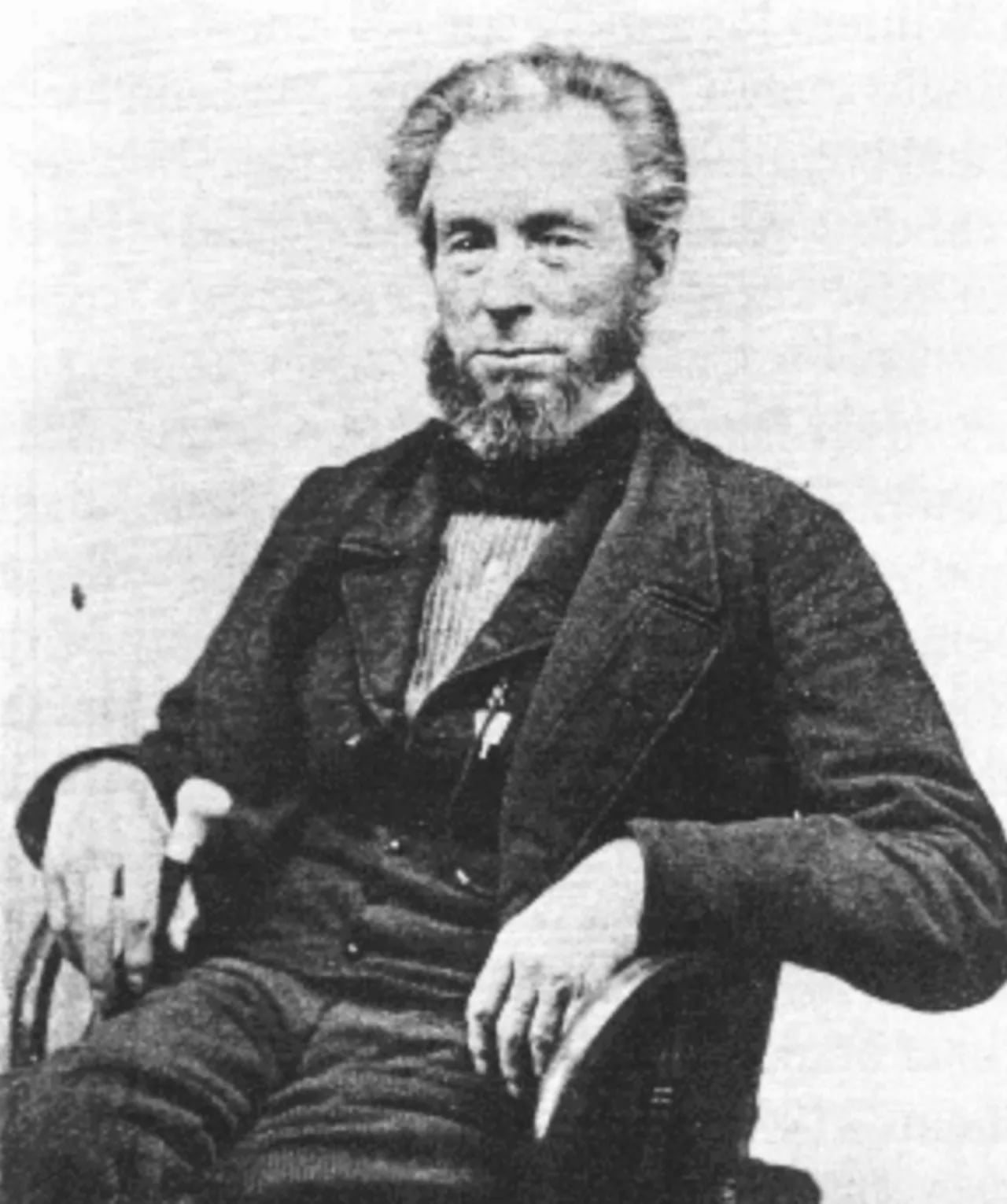 Porträt von William B. Ide (1796–1852) – Gedenkseite