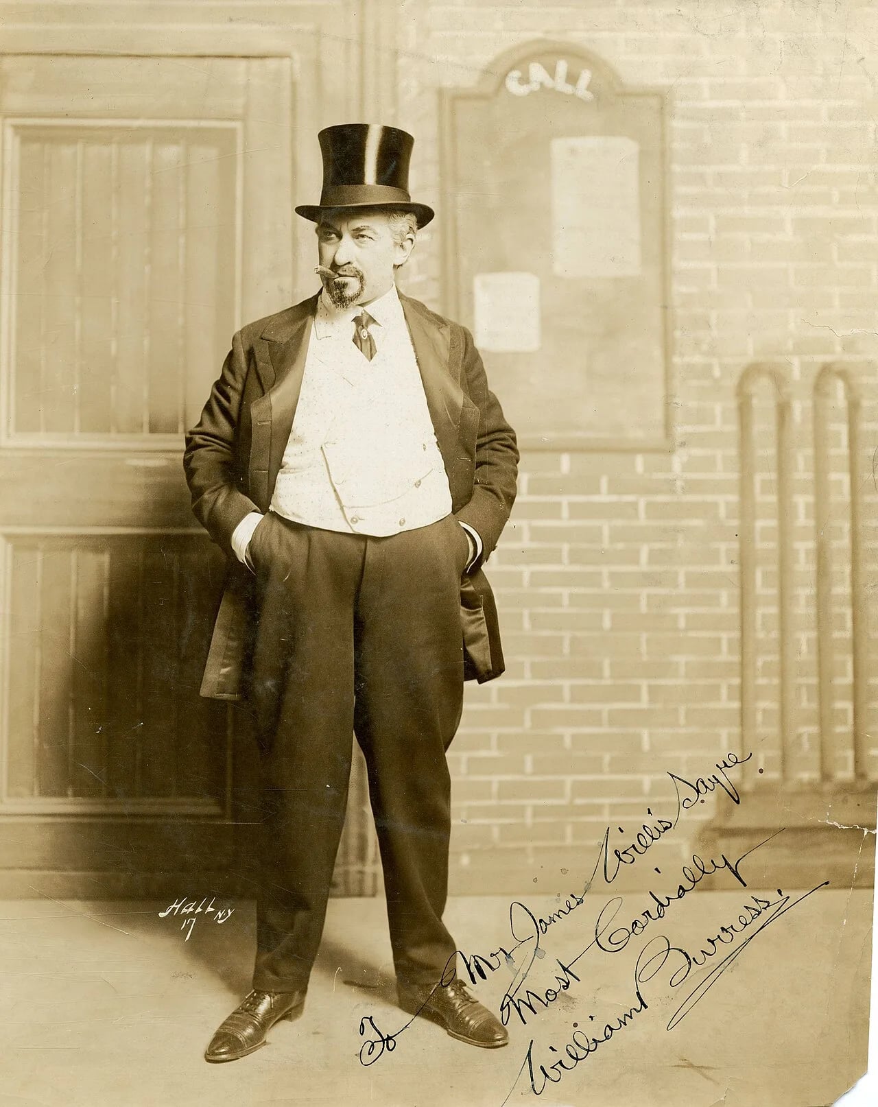 Porträt von William Burress (1867–1948) – Gedenkseite