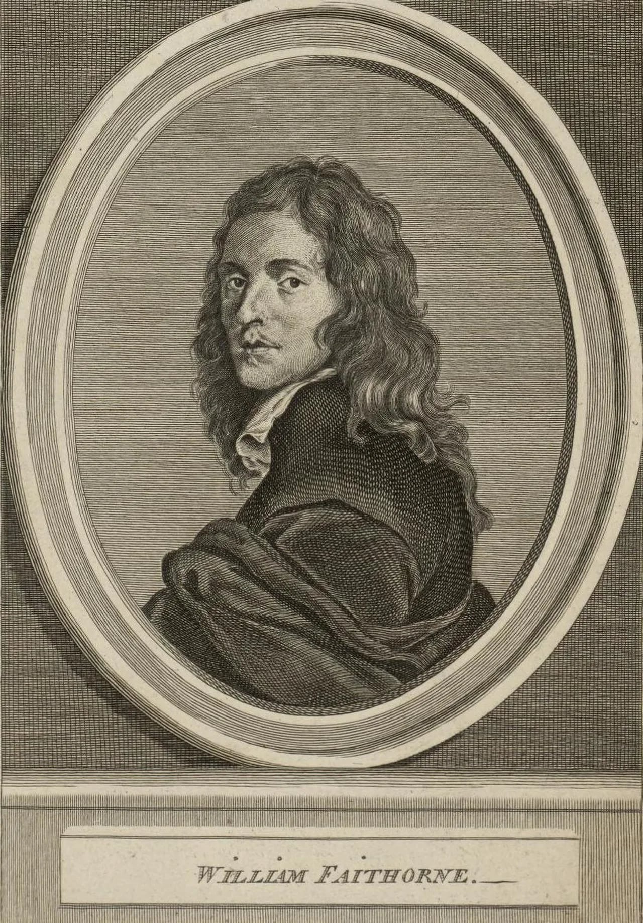Portrait of William Faithorne (1616–1691) – memorial page