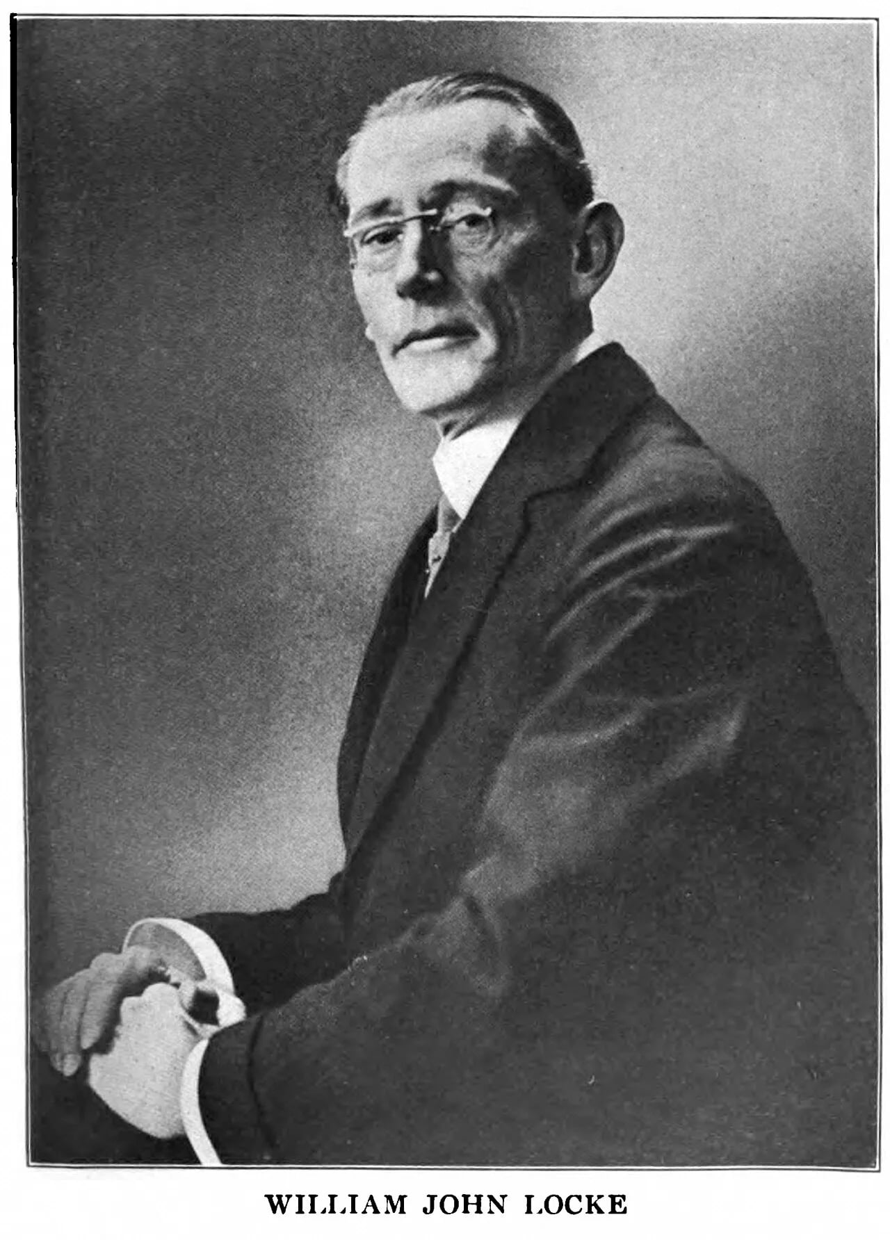 Portrait of William John Locke (1863–1930) – memorial page