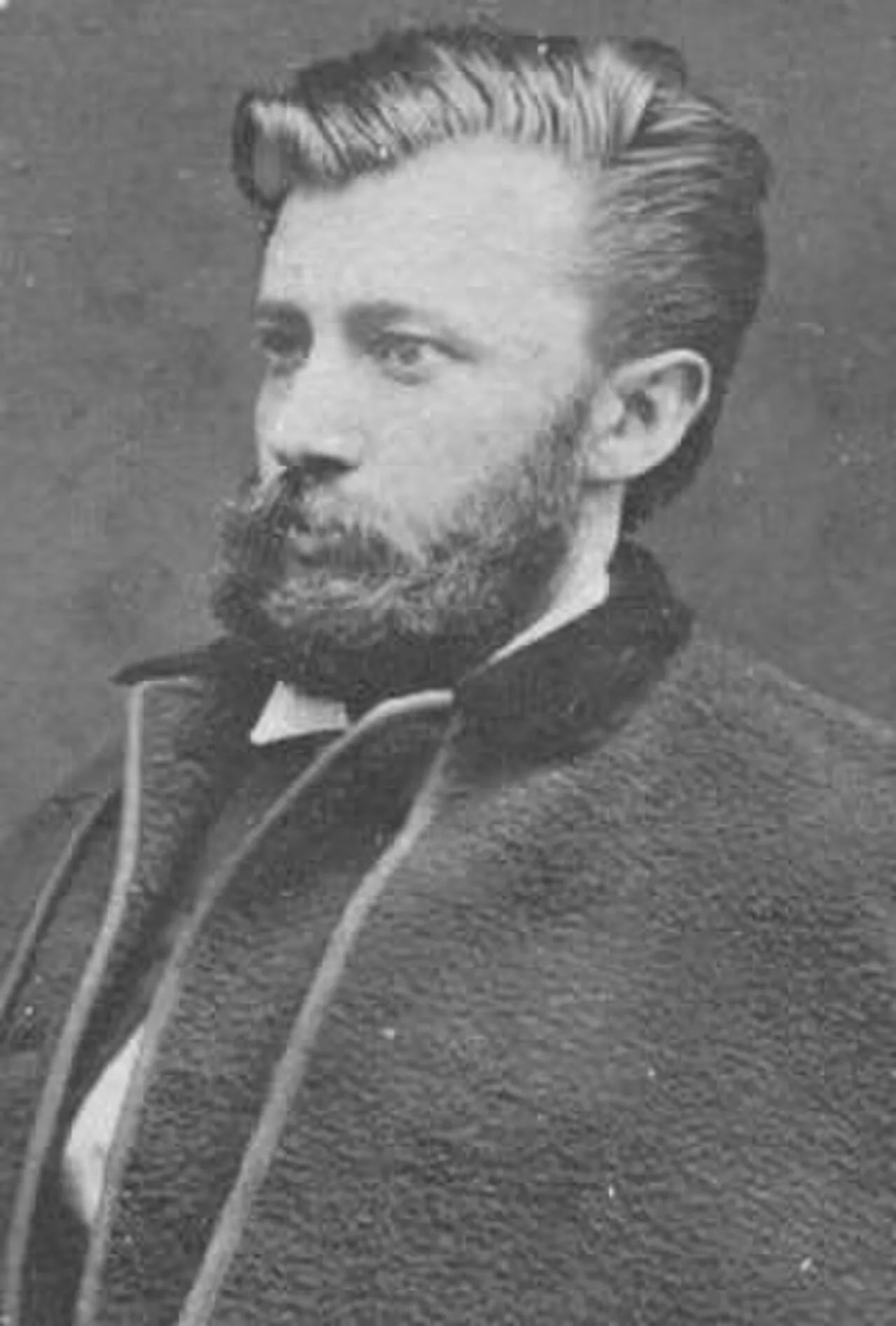 Portrait of Harald Brix (1841–1881) – memorial page