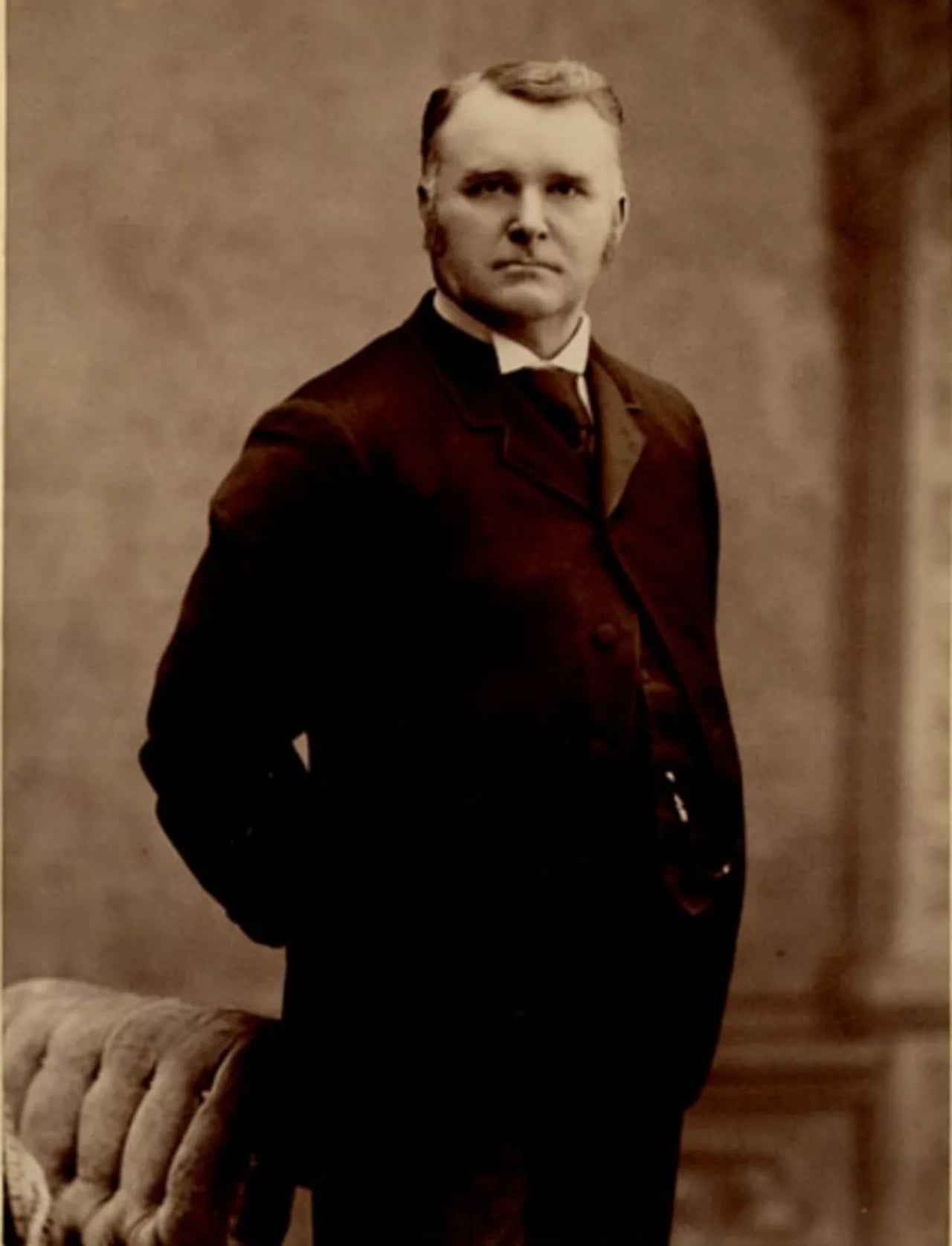 Porträt von William Owens (1840–1917) – Gedenkseite