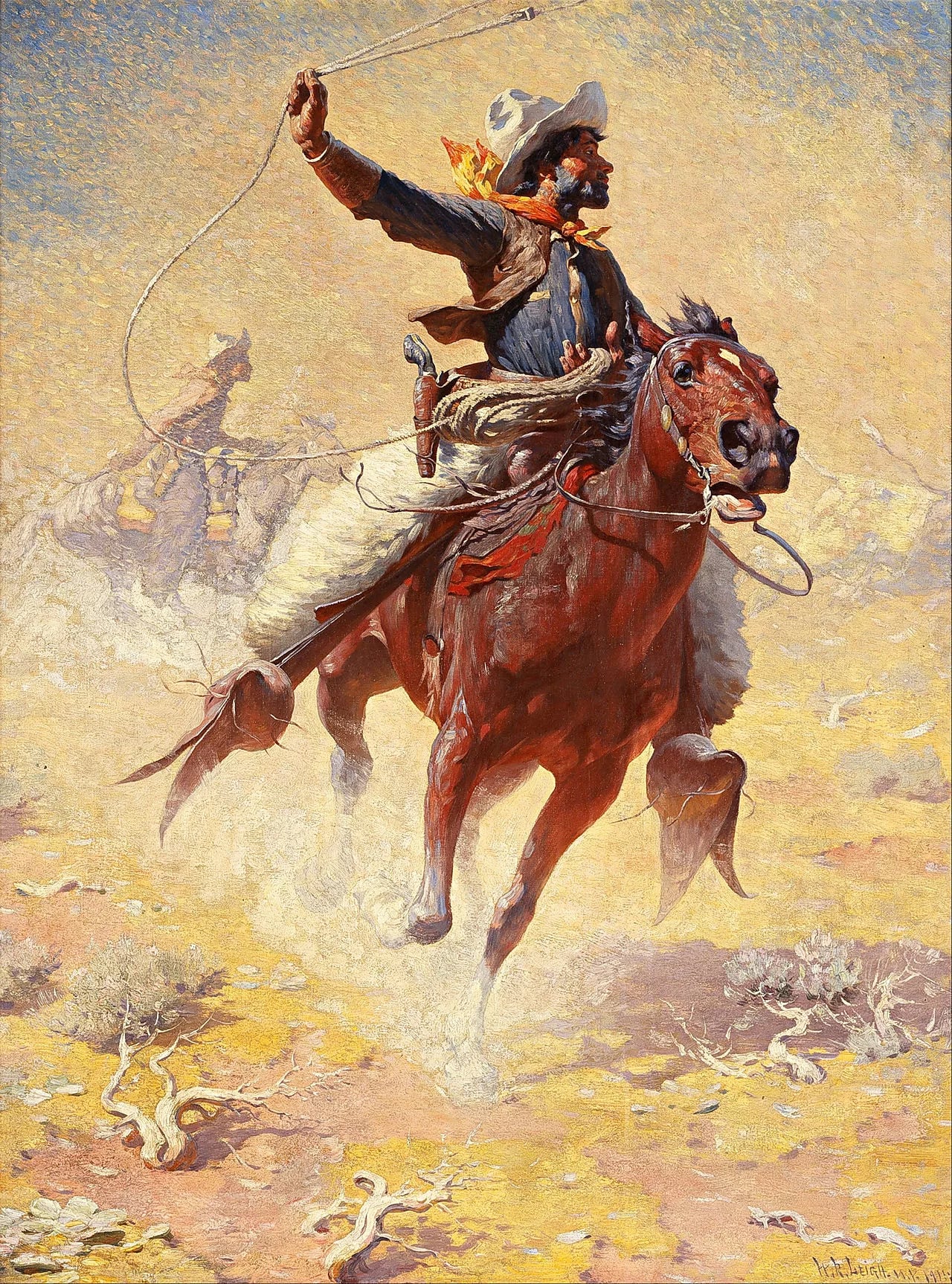Porträt von William Robinson Leigh (1866–1955) – Gedenkseite
