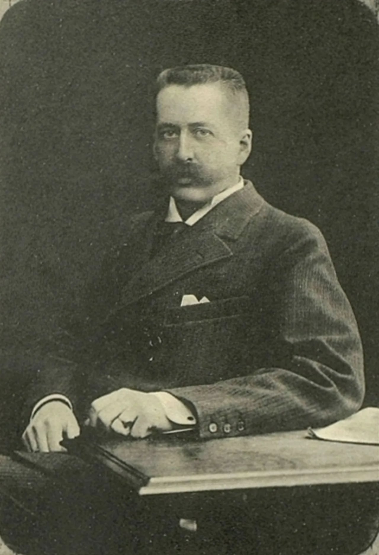 Porträt von Wladimir Michailowitsch Wolkonski (1868–1953) – Gedenkseite