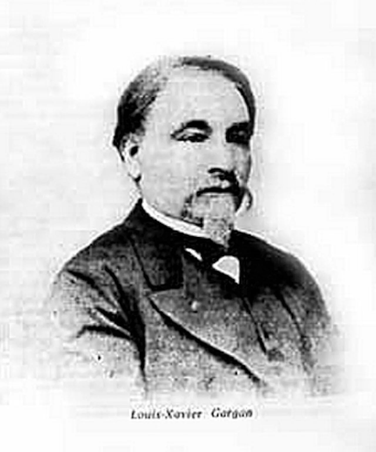 Porträt von Louis-Xavier Gargan (1816–1886) – Gedenkseite