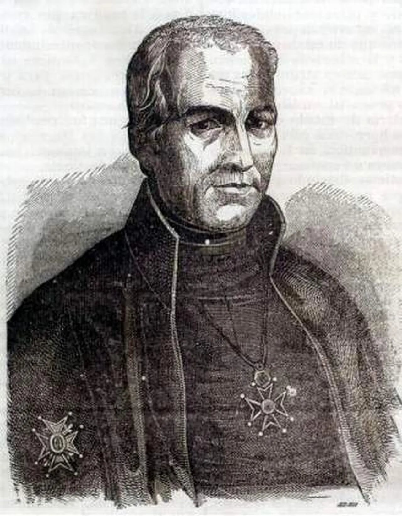 Porträt von Joaquín Lorenzo Villanueva (1757–1837) – Gedenkseite