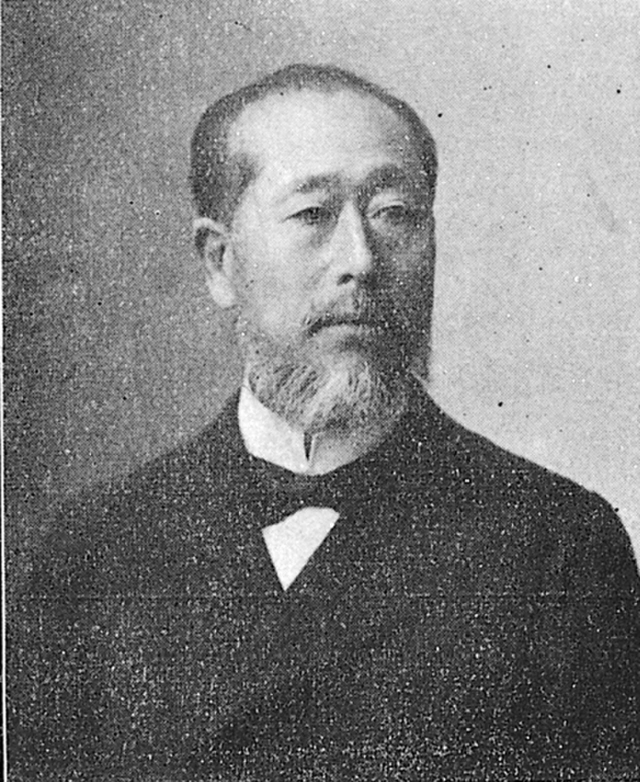 Portrait of Yasuda Zenjirō (1838–1921) – memorial page