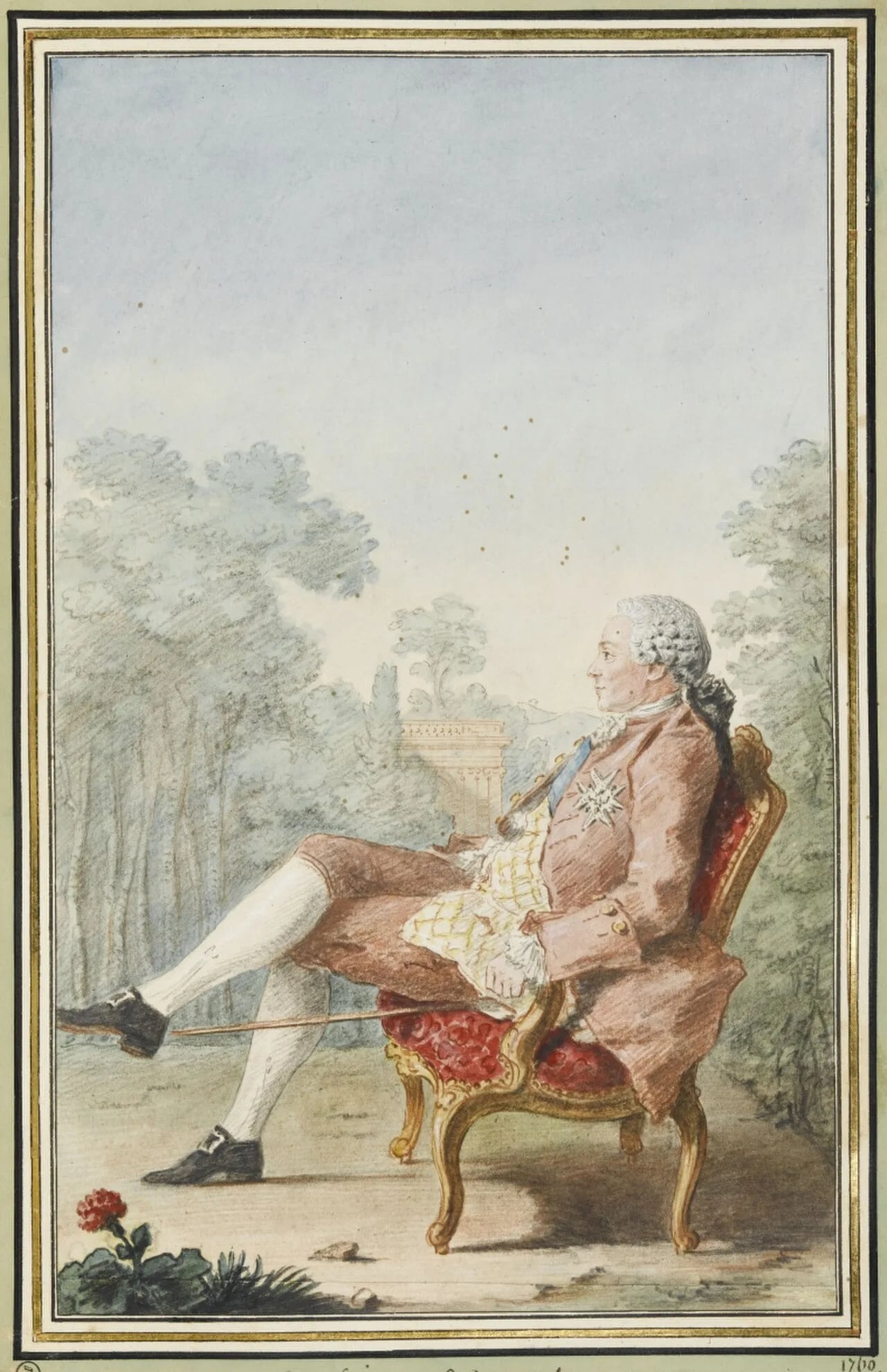 Porträt von Yves Marie Desmarets de Maillebois (1715–1791) – Gedenkseite