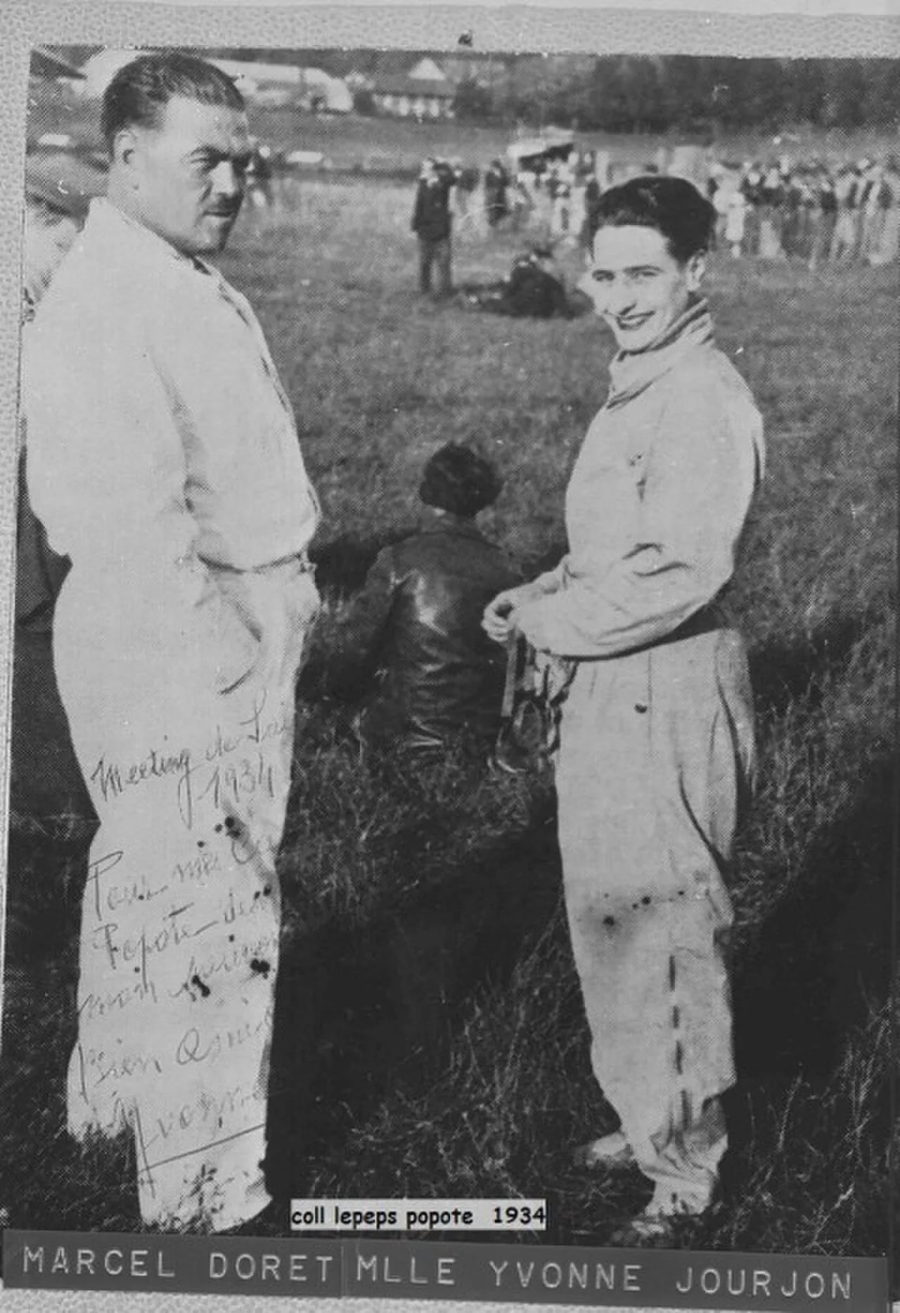 Portrait of Yvonne Jourjon (1899–1985) – memorial page