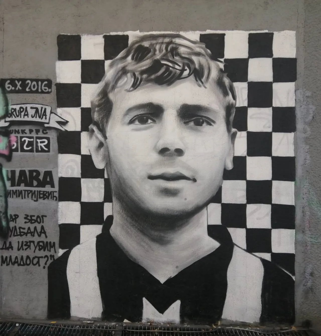Porträt von Zoran Dimitrijević (1962–2006) – Gedenkseite
